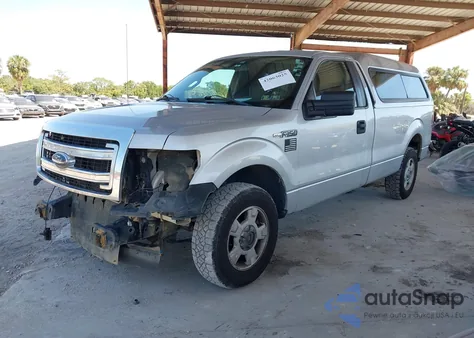 2013 Ford F-150 Xlt from USA, damaged, VIN 1FTMF1CM0DKE34921